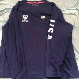 2024 ICC Men’s T20 Cricket World Cup Official USA Long sleeved Tshirt